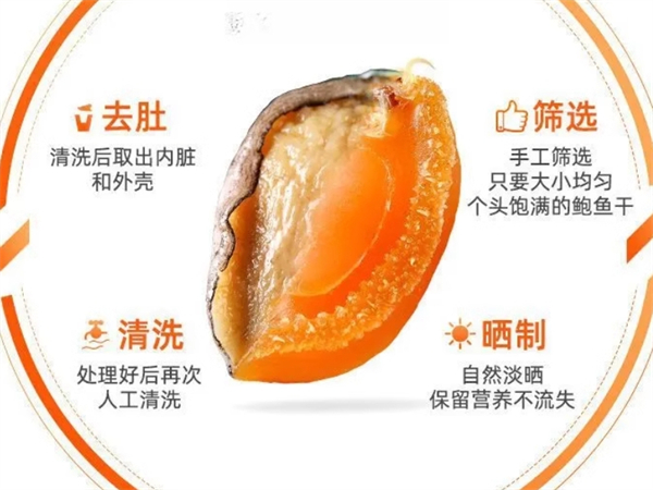 鲍鱼干风味？鲍鱼干的